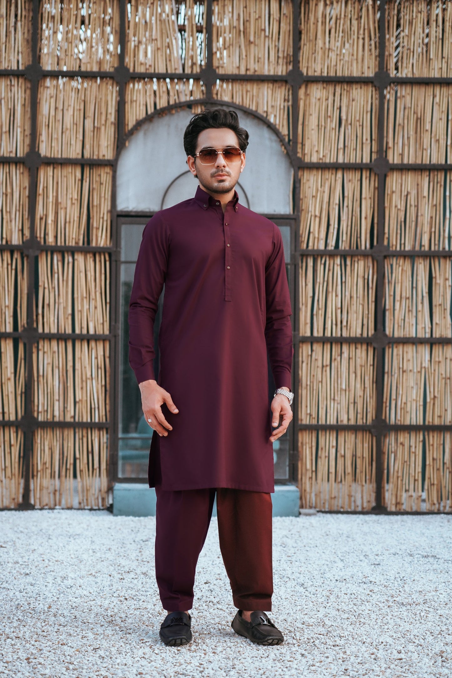 Mehroon Shalwar Kameez