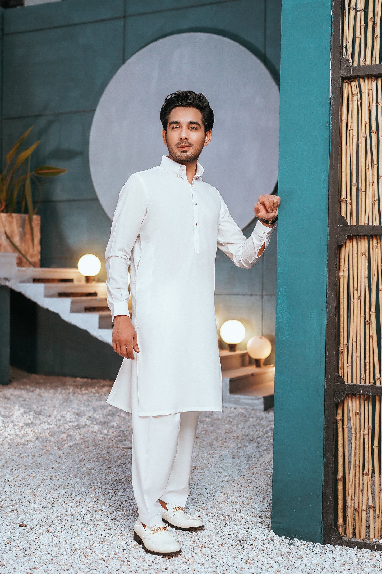 Our Off-White Shalwar Kameez!